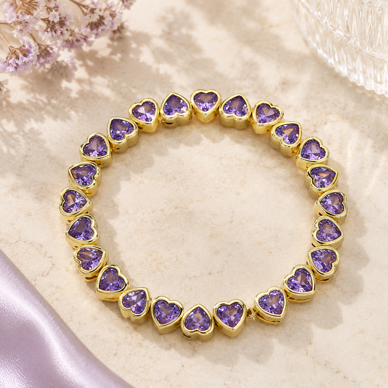Heart Stretch Bracelet