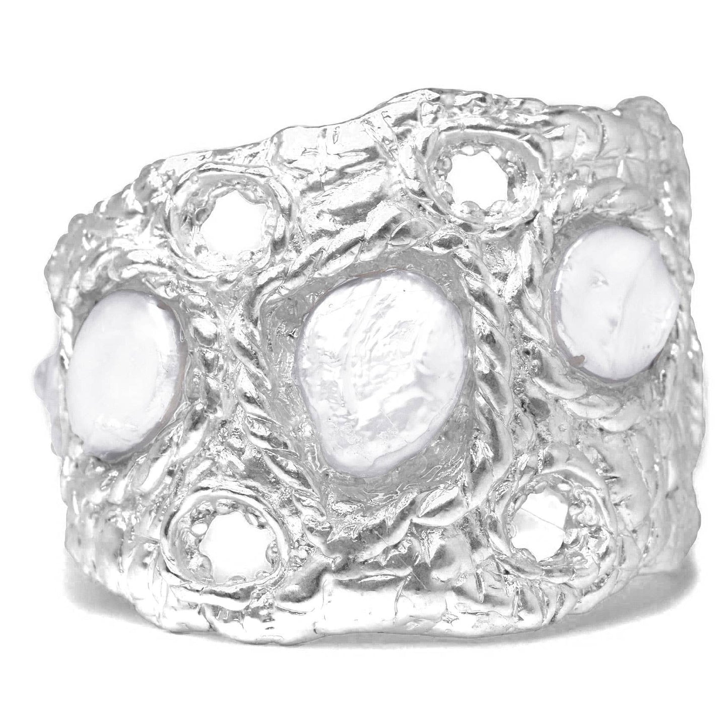 Pearl Textured Cuff