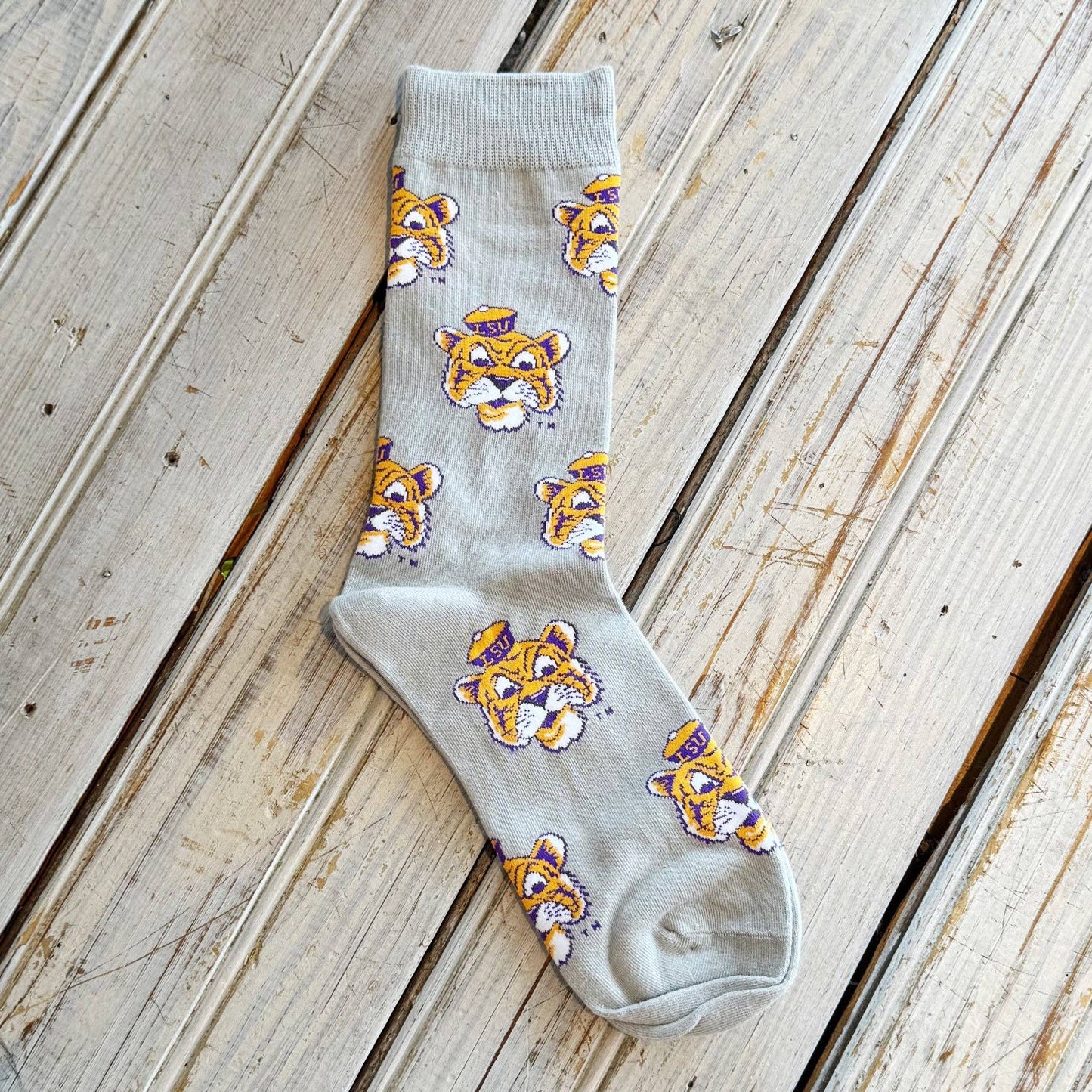 LSU Sailor Mike Socks