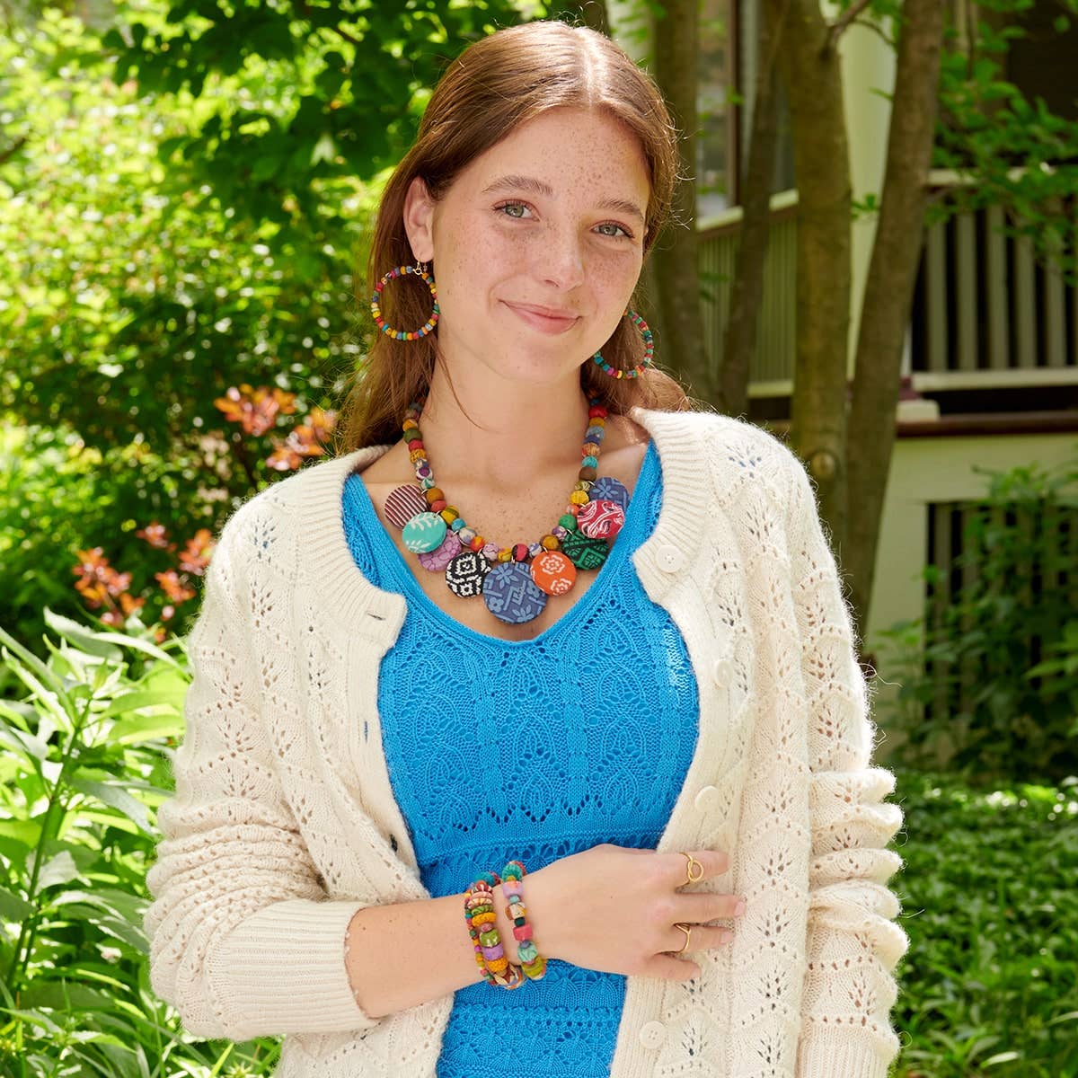 Fluid Disc Necklace