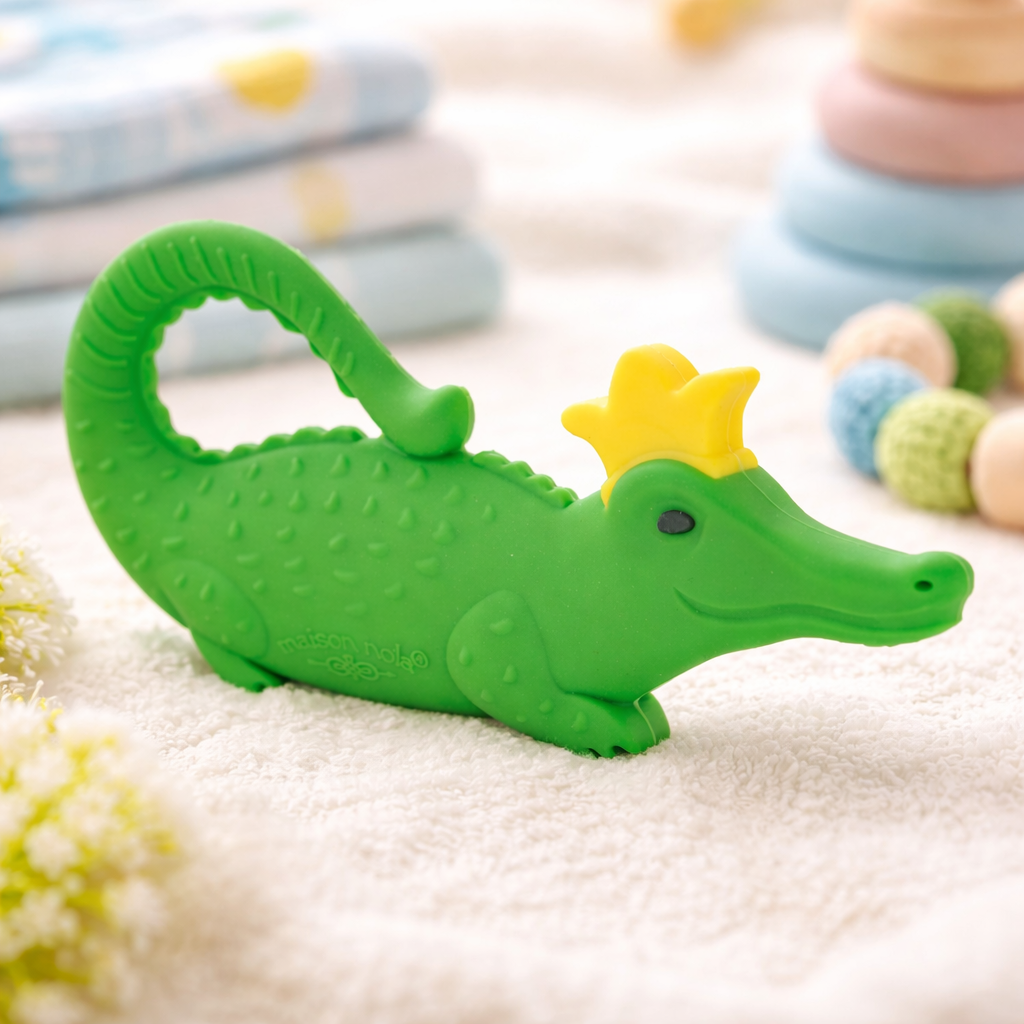 Louisiana Alligator Silicone Teether