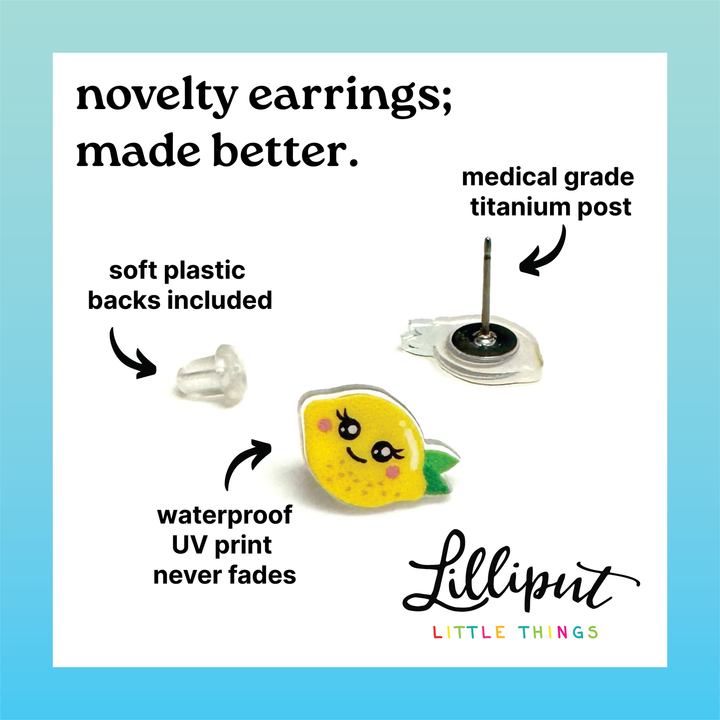 Beignet Earrings