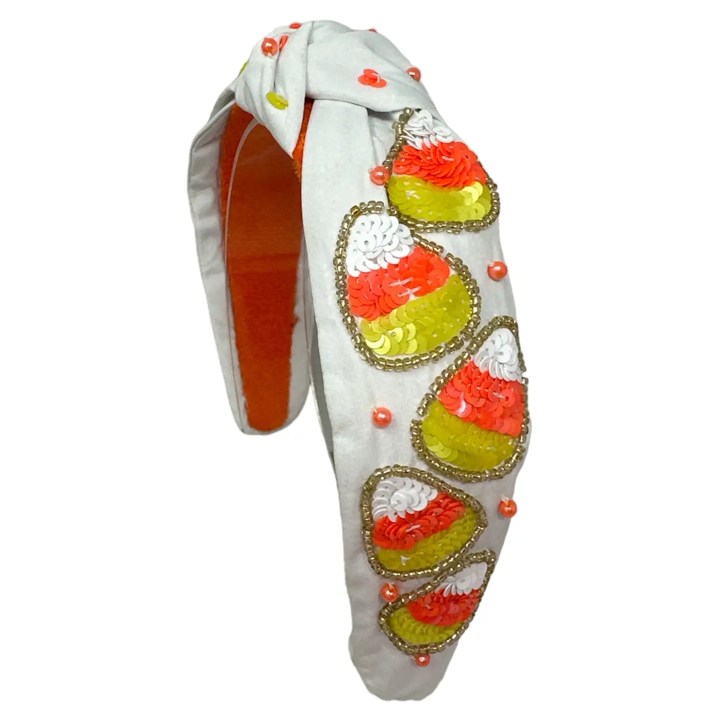 Sequin Candy Corn Headband