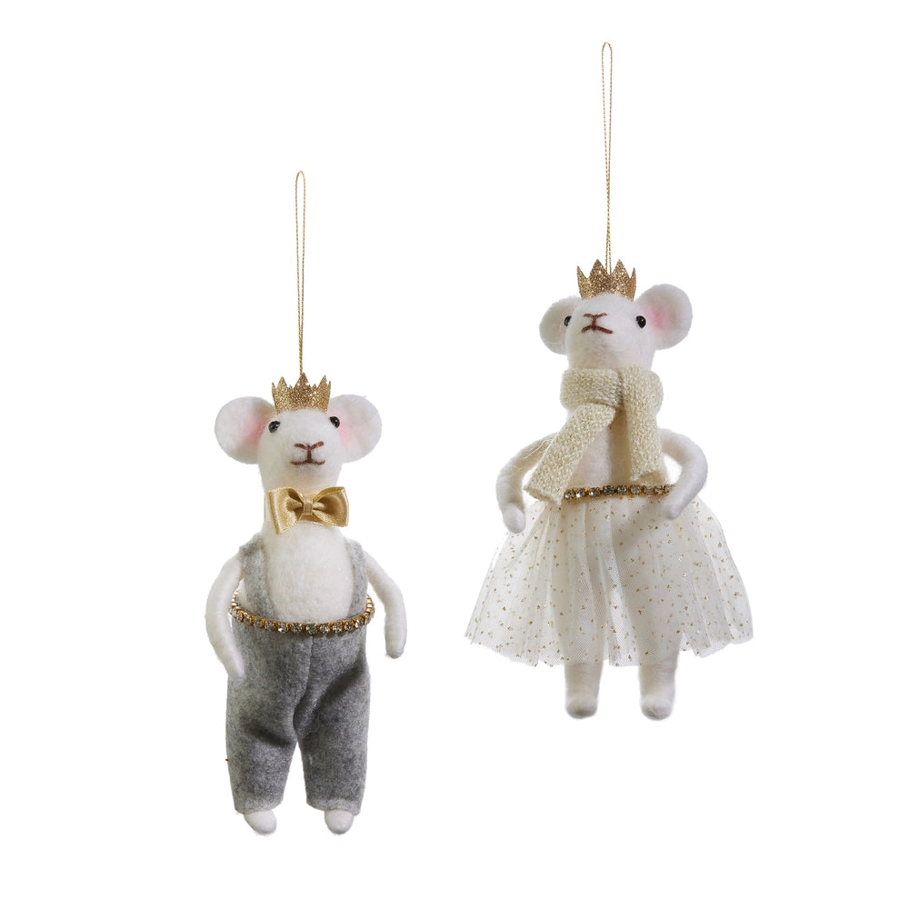 Crowned Christmas Mouse