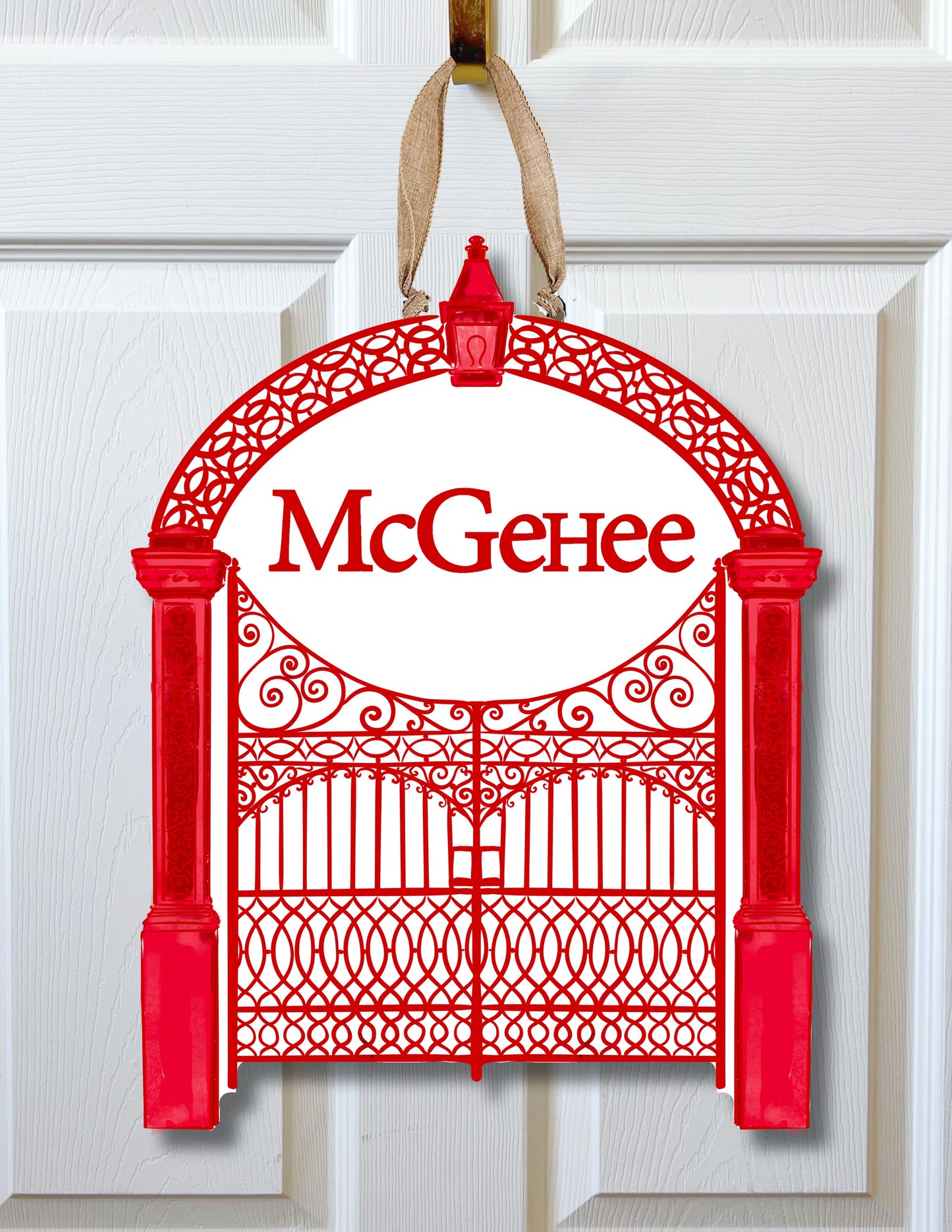 Official McGehee Door Hanger