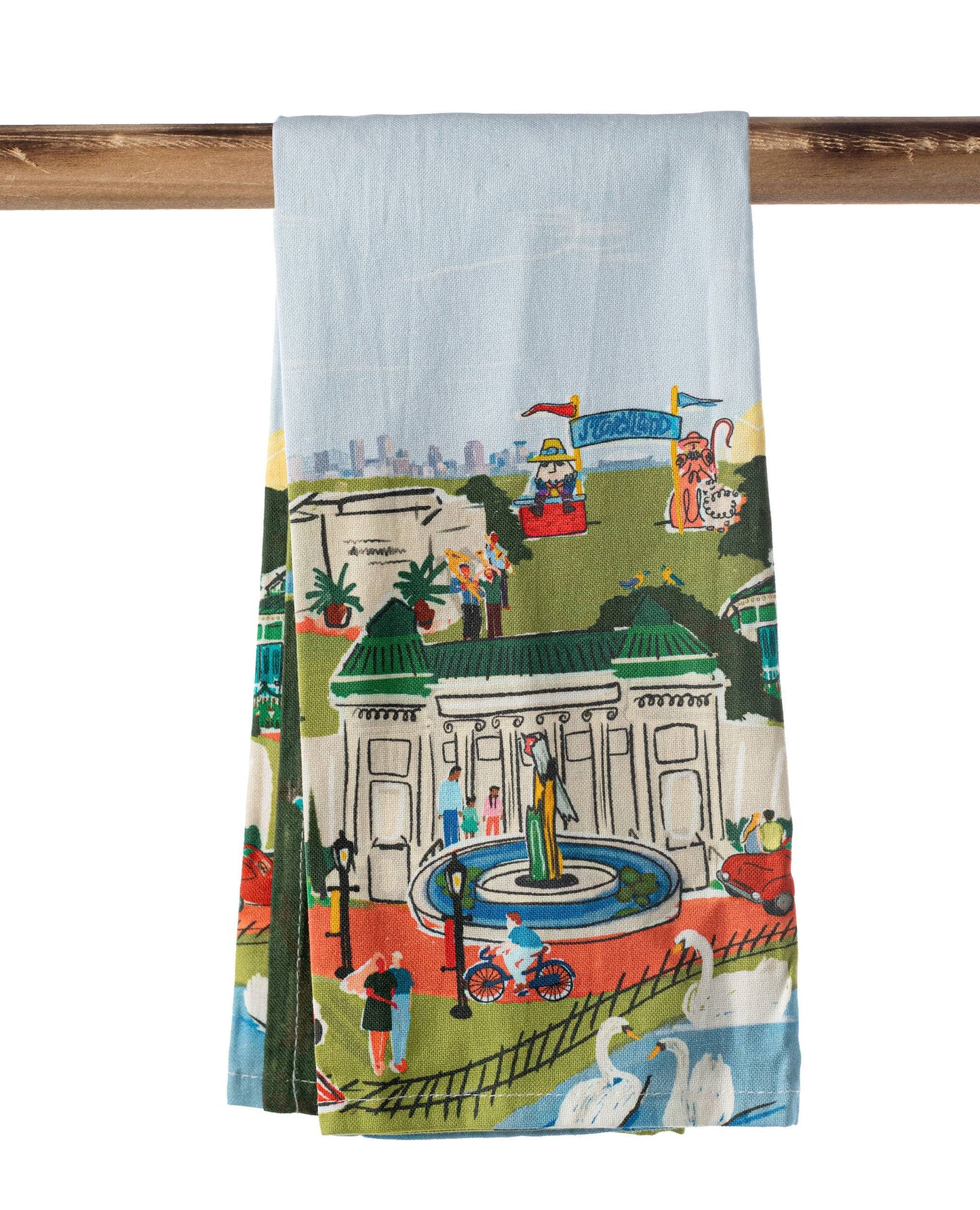 NOLA City Park Tea Towel