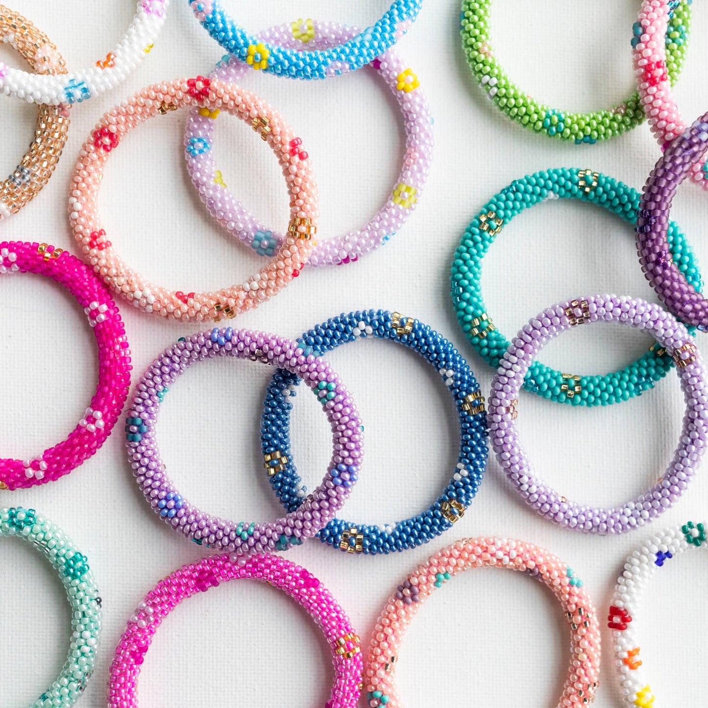 Rollies® Kids Flower Power Bracelets