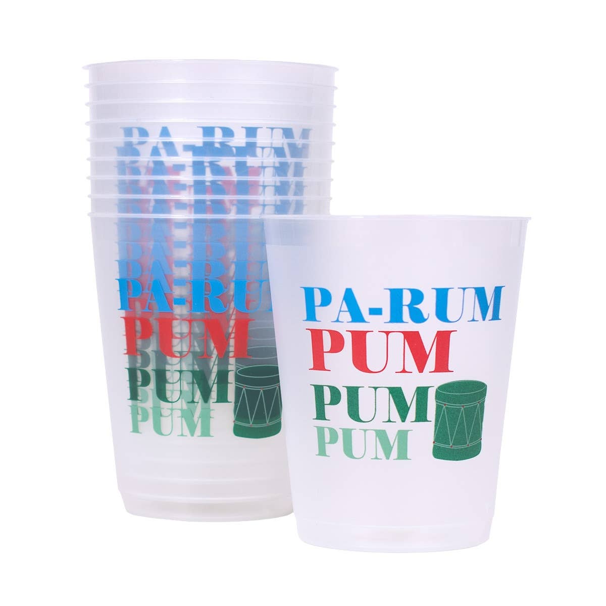 “Pa-Rum Pum Pum Pum” Party Cups