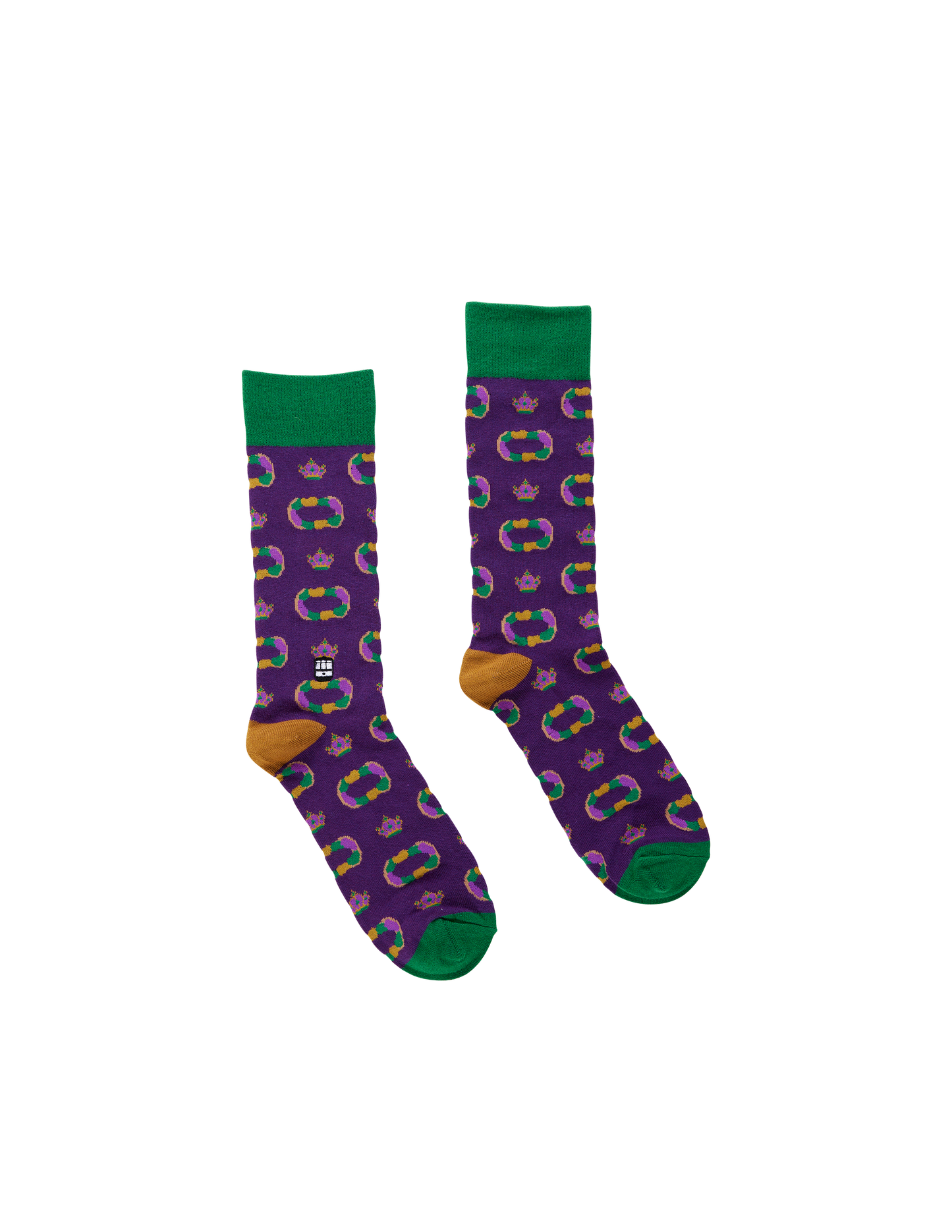 King Cake Socks by Bonfolk