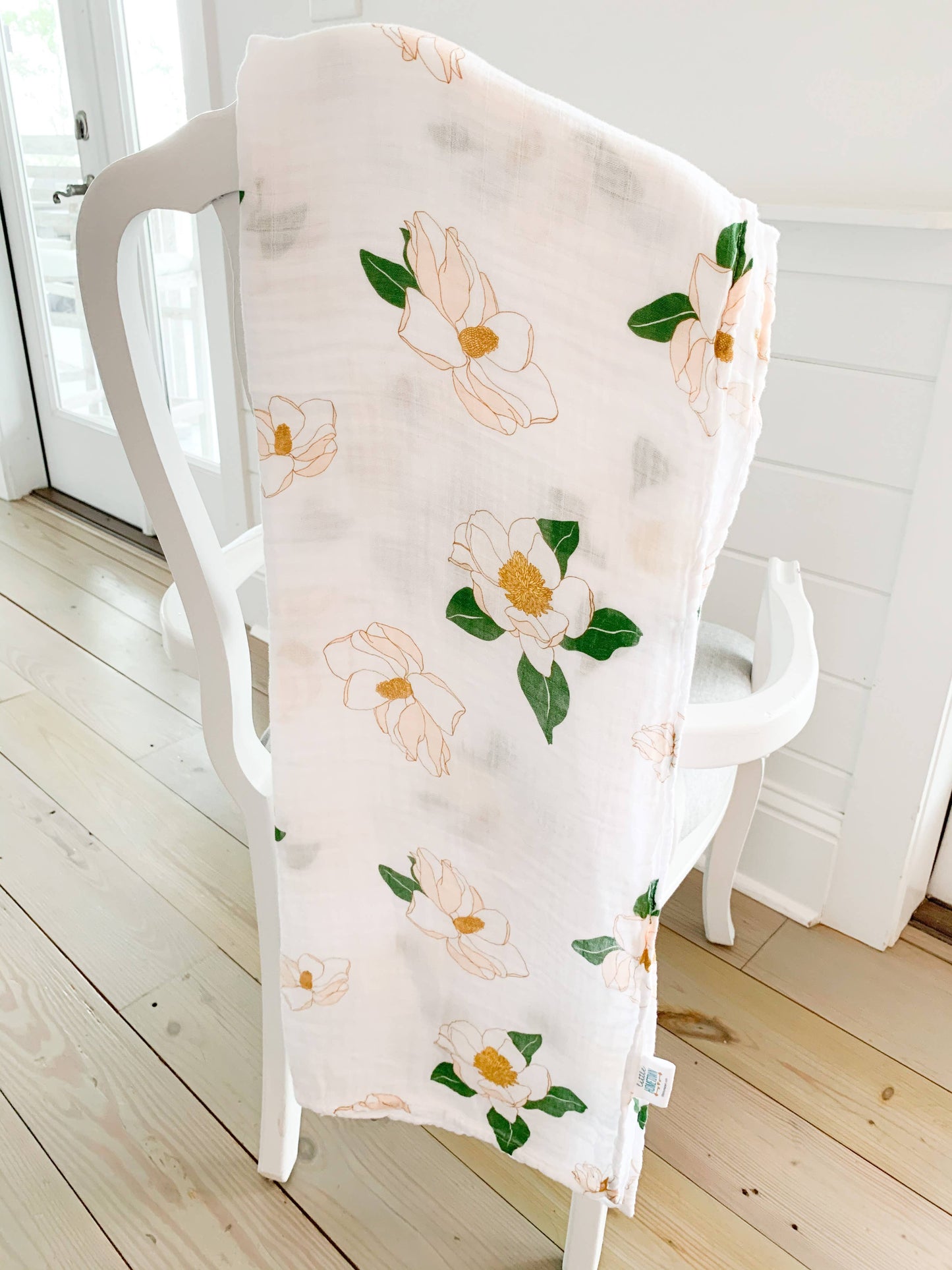 Magnolia Unisex Swaddle Blanket