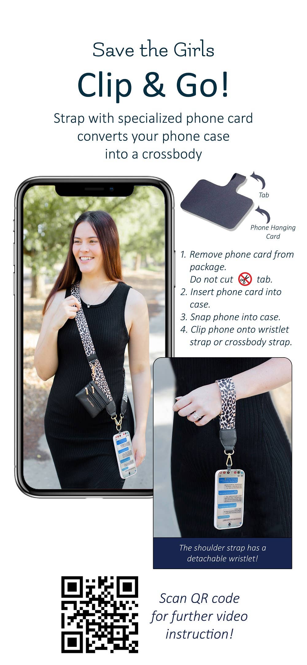 Clip & Go Strap with Pouch