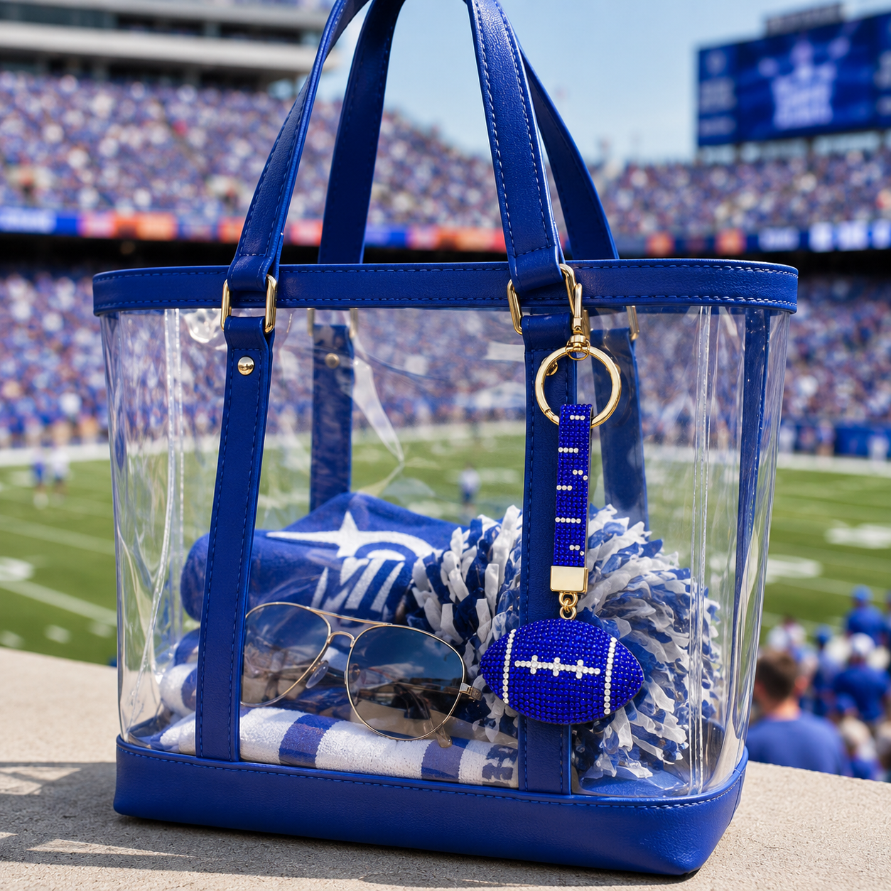 Football Bag Charm