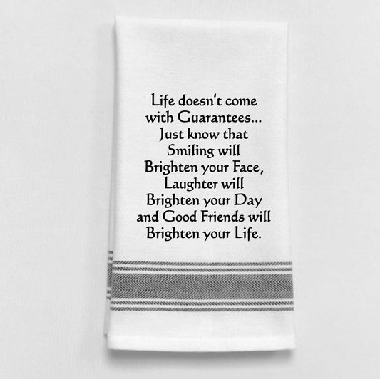 Brighten Your Life Tea Towel