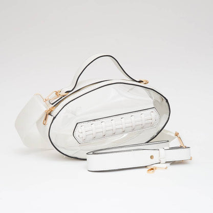 Football Style Clear Bag