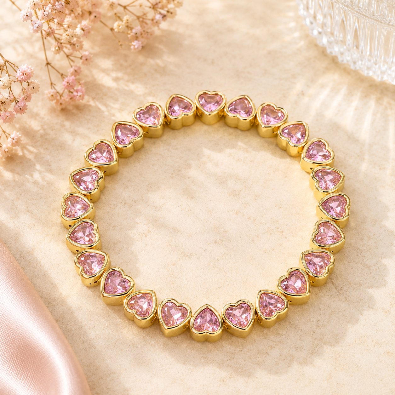 Heart Stretch Bracelet