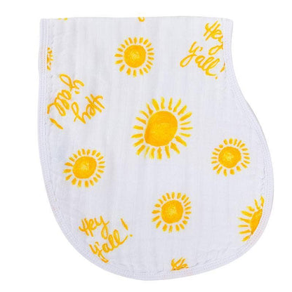 Hey Ya'll! Baby Burp Cloth and Bib Combo