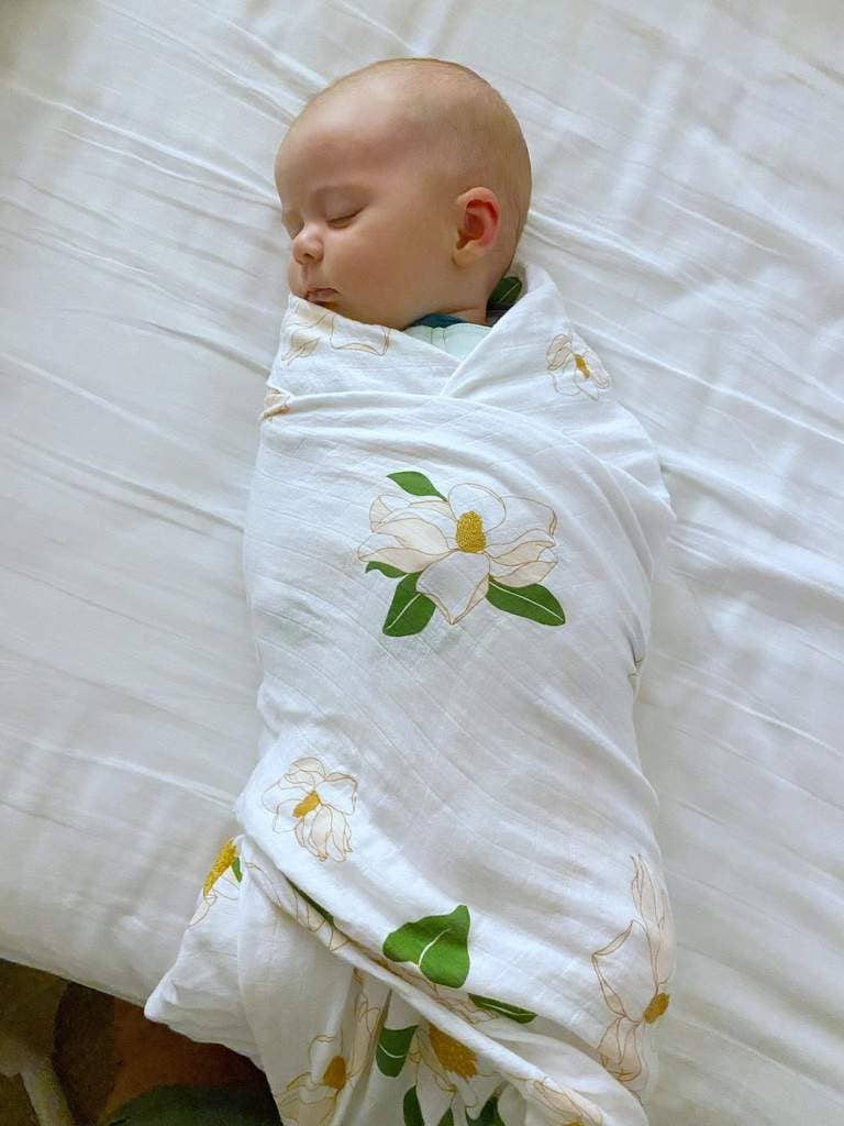 Magnolia Unisex Swaddle Blanket