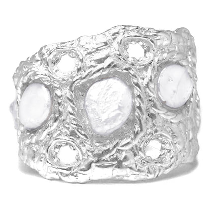 Pearl Textured Cuff