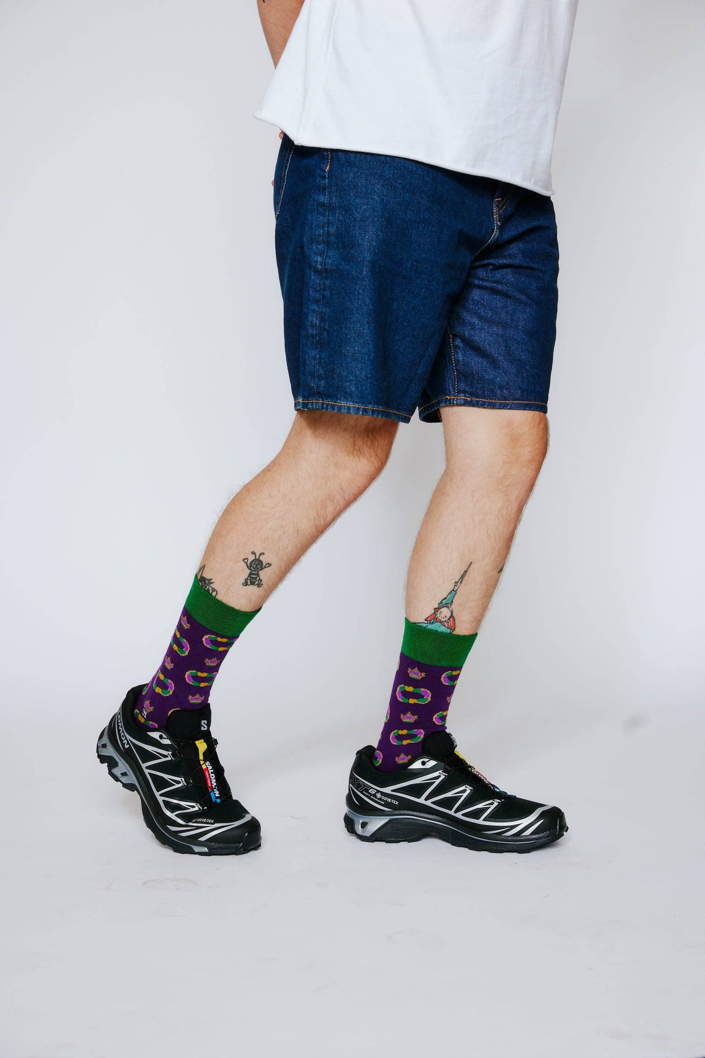 King Cake Socks by Bonfolk
