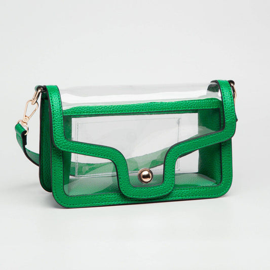 Game Day Clear Envelope Crossbody Bag