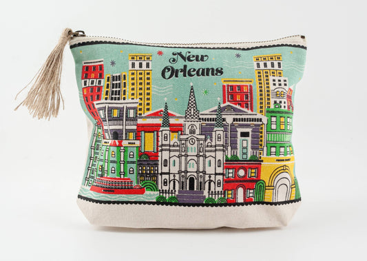NOLA City Blocks Pouch