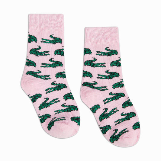 Bonfolk® Gator Pink Kids Socks