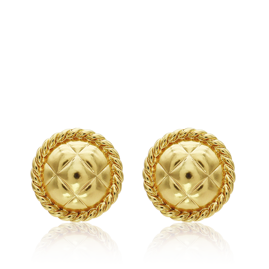 Tufted Texture Stud Earrings