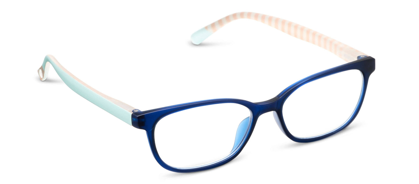 Peepers Navy Summer Stripe Eyeglasses
