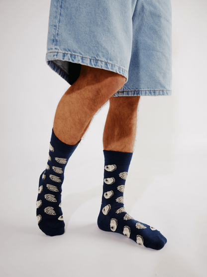 Bonfolk® Navy Oyster Socks