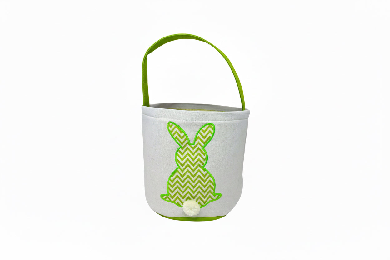 Chevron Bunny Easter Basket
