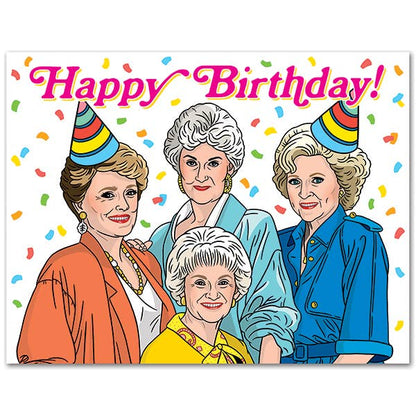 Golden Girls Birthday Card