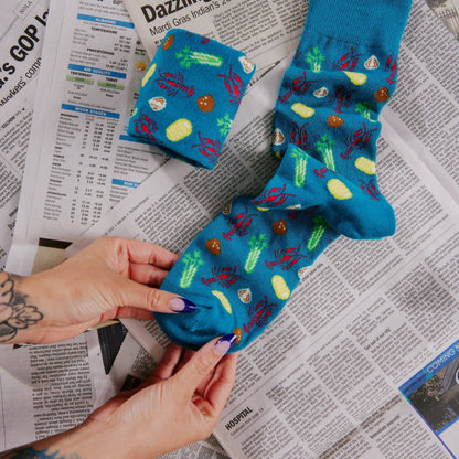 Crawfish Boil Socks