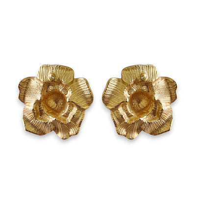 Pearl Flower Earrings