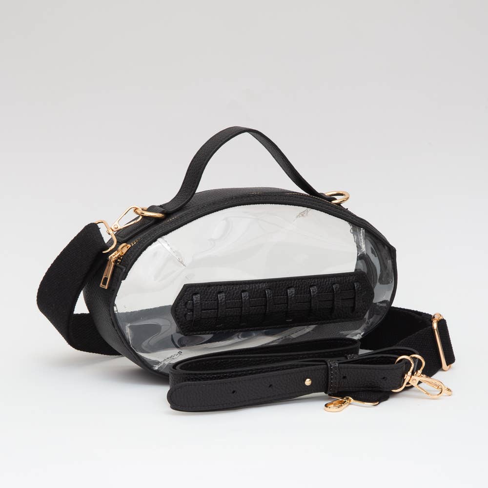 Football Style Clear Bag