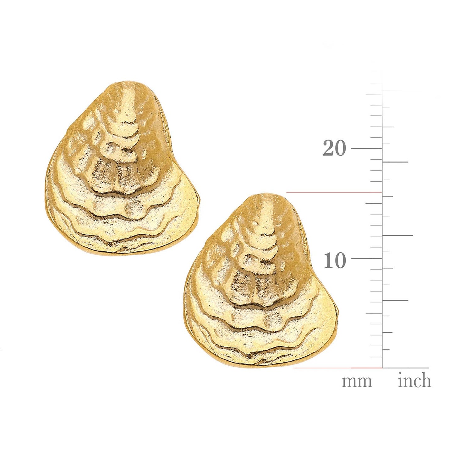 Oyster Stud Earrings