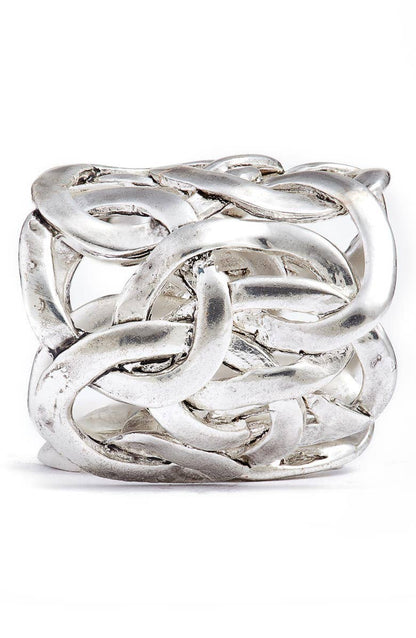 Stylish Overlap Ring