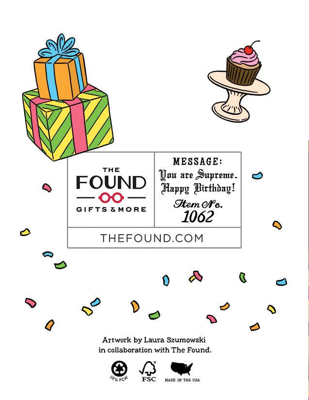 RBG Supreme Birthday Card