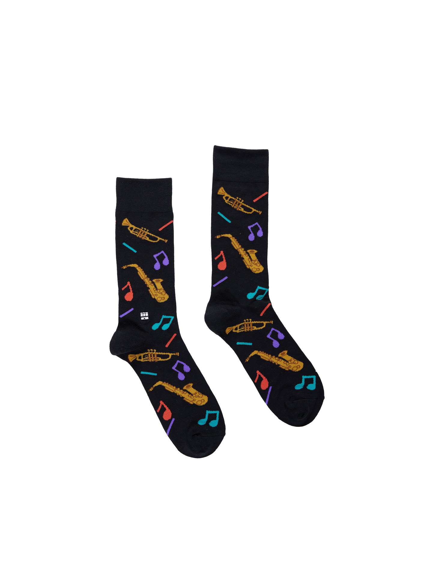 Jazz Black Socks