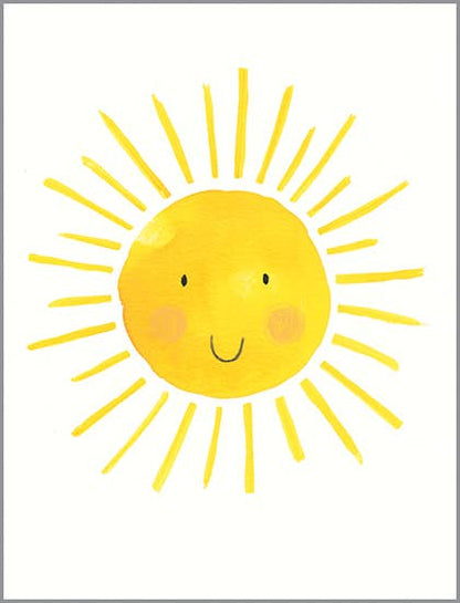Smiling Sun - Thinking of You Greeting Card