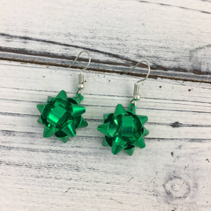 Ribbon Bow Dangle Earrings
