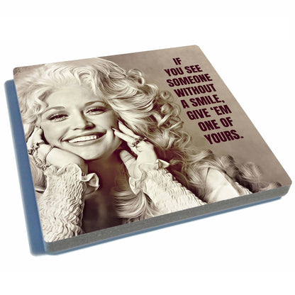 Dolly Stone Drink Coaster