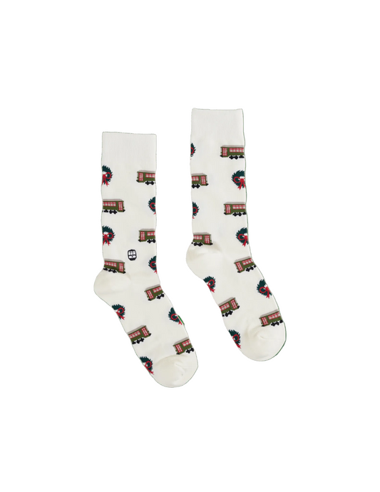 Bonfolk® Christmas Streetcar Socks