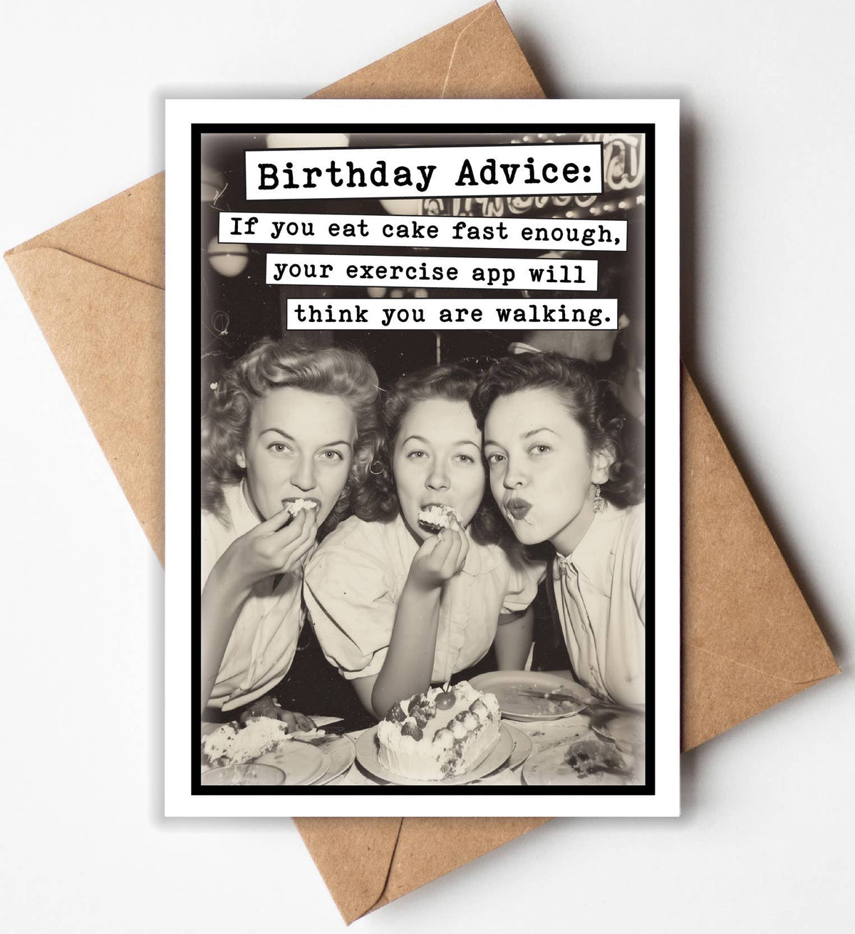 Exercise App Birthday Card