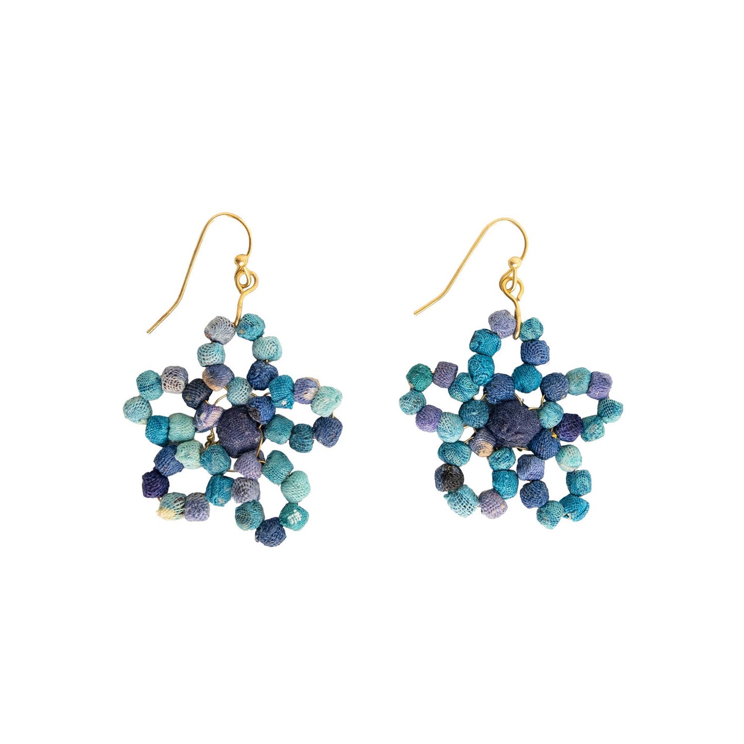 Kantha Fleur Earrings