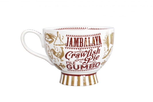 Jambalaya, Crawfish Pie, and File' Gumbo Mug