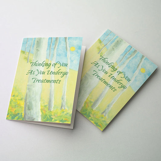 Thinking of You as You Undergo Treatments Card