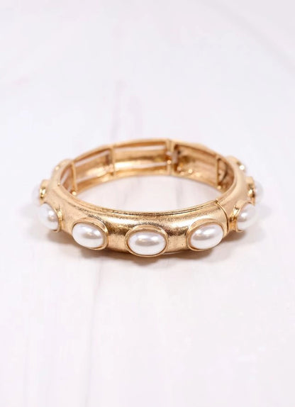 Harriette Pearl Bracelet