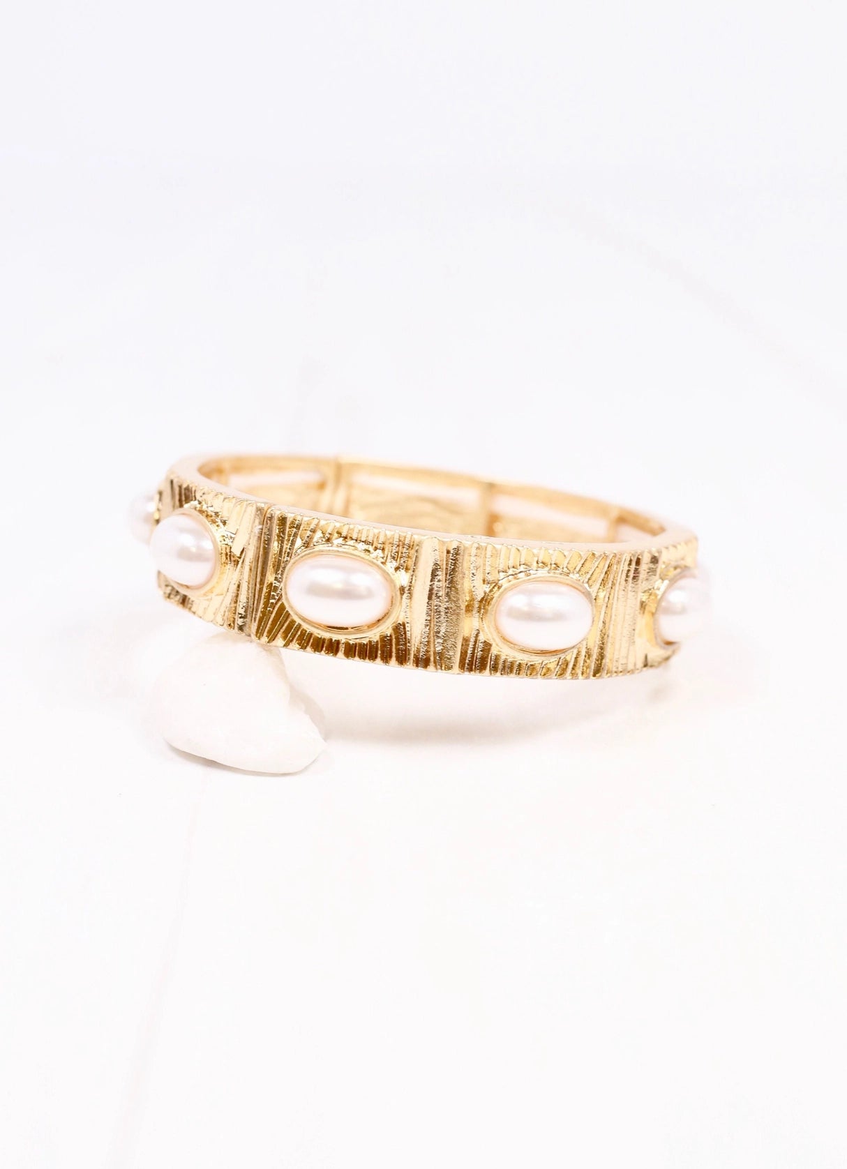 Pascal Pearl Stretch Bracelet