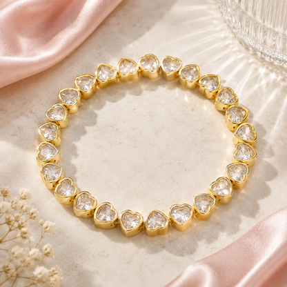 Heart Stretch Bracelet