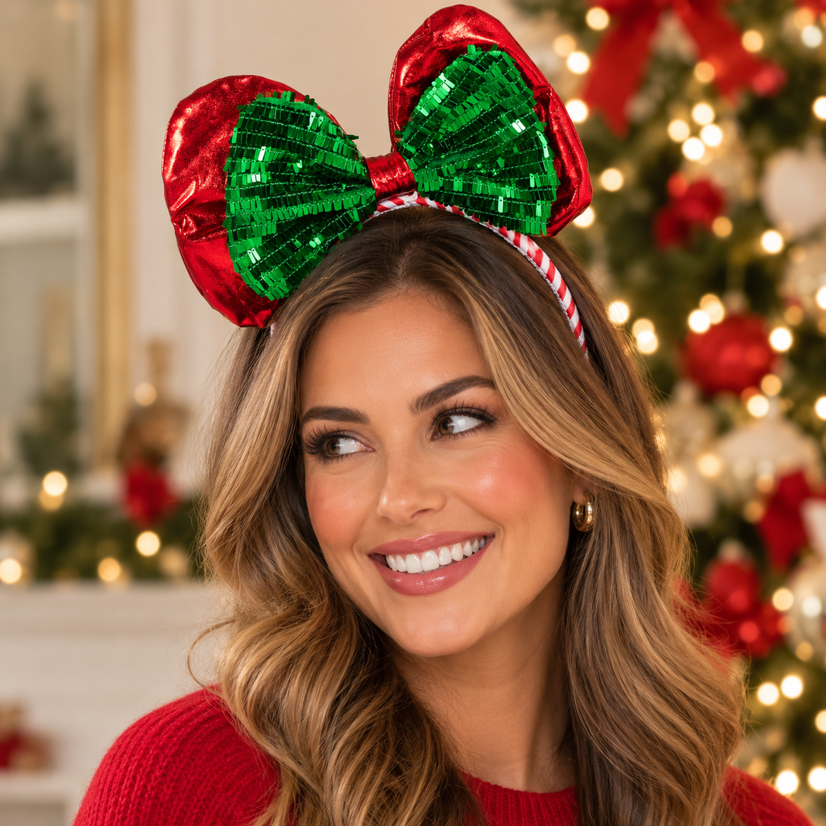 Sequins Bow Headband